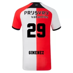 Feyenoord Gimenez 29 Pelipaita Miesten Koti 2024-2025 Feyenoord Gimenez 29 Pelipaita Miesten Koti 2024-2025
