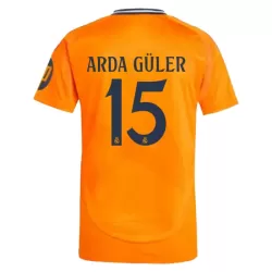 Real Madrid Arda Guler 15 Pelipaita Miesten Vieras 2024-2025 Real Madrid Arda Guler 15 Pelipaita Miesten Vieras 2024-2025