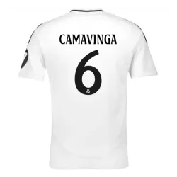 Real Madrid Camavinga 6 Pelipaita Miesten Koti 2024-2025 Real Madrid Camavinga 6 Pelipaita Miesten Koti 2024-2025