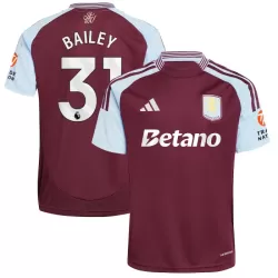 Aston Villa Bailey 31 Pelipaita Miesten Koti 2024-2025 Aston Villa Bailey 31 Pelipaita Miesten Koti 2024-2025