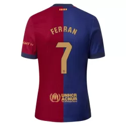 FC Barcelona Ferran 7 Pelipaita Miesten Koti 2024-2025 FC Barcelona Ferran 7 Pelipaita Miesten Koti 2024-2025
