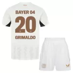 Bayer 04 Leverkusen Alejandro Grimaldo 20 Pelipaita Lasten Vieras 2024-2025