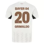 Bayer 04 Leverkusen Alejandro Grimaldo 20 Pelipaita Miesten Vieras 2024-2025