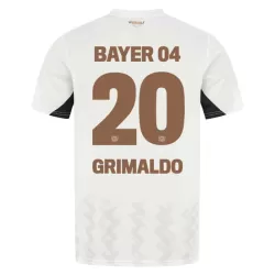 Bayer 04 Leverkusen Alejandro Grimaldo 20 Pelipaita Miesten Vieras 2024-2025 Bayer 04 Leverkusen Alejandro Grimaldo 20 Pelipaita Miesten Vieras 2024-2025