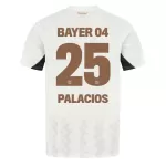 Bayer 04 Leverkusen Exequiel Palacios 25 Pelipaita Miesten Vieras 2024-2025