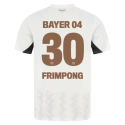 Bayer 04 Leverkusen Jeremie Frimpong 30 Pelipaita Miesten Vieras 2024-2025 Bayer 04 Leverkusen Jeremie Frimpong 30 Pelipaita Miesten Vieras 2024-2025