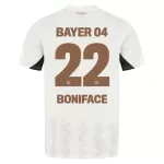 Bayer 04 Leverkusen Victor Boniface 22 Pelipaita Miesten Vieras 2024-2025