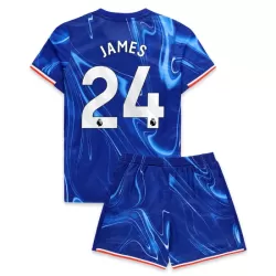 Chelsea James 24 Pelipaita Lasten Koti 2024-2025 Chelsea James 24 Pelipaita Lasten Koti 2024-2025