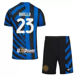Inter Milan Barella 23 Pelipaita Lasten Koti 2024-2025 Inter Milan Barella 23 Pelipaita Lasten Koti 2024-2025