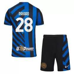 Inter Milan Pavard 28 Pelipaita Lasten Koti 2024-2025 Inter Milan Pavard 28 Pelipaita Lasten Koti 2024-2025