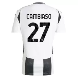 Juventus Cambiaso 27 Pelipaita Miesten Koti 2024-2025 Juventus Cambiaso 27 Pelipaita Miesten Koti 2024-2025