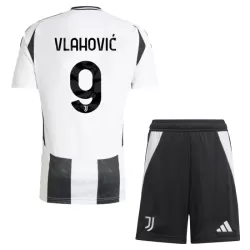 Juventus Vlahovic 9 Pelipaita Lasten Koti 2024-2025 Juventus Vlahovic 9 Pelipaita Lasten Koti 2024-2025
