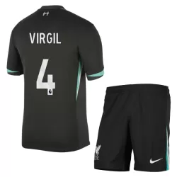 Liverpool Virgil 4 Pelipaita Lasten Vieras 2024-2025 Liverpool Virgil 4 Pelipaita Lasten Vieras 2024-2025