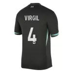 Liverpool Virgil 4 Pelipaita Miesten Vieras 2024-2025
