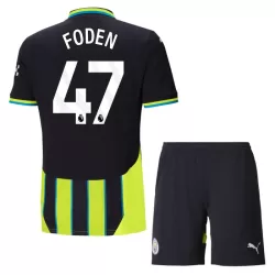 Manchester City Foden 47 Pelipaita Lasten Vieras 2024-2025 Manchester City Foden 47 Pelipaita Lasten Vieras 2024-2025