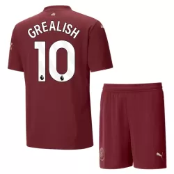 Manchester City Grealish 10 Pelipaita Lasten Kolmas 2024-2025 Manchester City Grealish 10 Pelipaita Lasten Kolmas 2024-2025