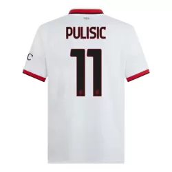 AC Milan Pulisic 11 Pelipaita Miesten Vieras 2024-2025 AC Milan Pulisic 11 Pelipaita Miesten Vieras 2024-2025