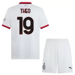 AC Milan Theo 19 Pelipaita Lasten Vieras 2024-2025 AC Milan Theo 19 Pelipaita Lasten Vieras 2024-2025