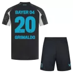 Bayer 04 Leverkusen Alejandro Grimaldo 20 Pelipaita Lasten Kolmas 2024-2025