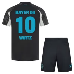 Bayer 04 Leverkusen Florian Wirtz 10 Pelipaita Lasten Kolmas 2024-2025 Bayer 04 Leverkusen Florian Wirtz 10 Pelipaita Lasten Kolmas 2024-2025
