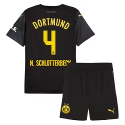 Borussia Dortmund N. Schlotterbeck 4 Pelipaita Lasten Vieras 2024-2025 Borussia Dortmund N. Schlotterbeck 4 Pelipaita Lasten Vieras 2024-2025