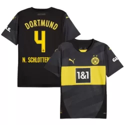 Borussia Dortmund N. Schlotterbeck 4 Pelipaita Miesten Vieras 2024-2025 Borussia Dortmund N. Schlotterbeck 4 Pelipaita Miesten Vieras 2024-2025