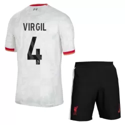 Liverpool Virgil 4 Pelipaita Lasten Kolmas 2024-2025 Liverpool Virgil 4 Pelipaita Lasten Kolmas 2024-2025