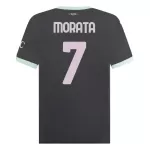 AC Milan Morata 7 Pelipaita Miesten Kolmas 2024-2025