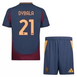 AS Roma Dybala 21 Pelipaita Lasten Kolmas 2024-2025 AS Roma Dybala 21 Pelipaita Lasten Kolmas 2024-2025