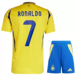 Al-Nassr FC Ronaldo 7 Pelipaita Lasten Koti 2024-2025 Al-Nassr FC Ronaldo 7 Pelipaita Lasten Koti 2024-2025