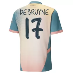 Manchester City De Bruyne 17 Pelipaita Miesten Neljäs 2024-2025 Manchester City De Bruyne 17 Pelipaita Miesten Neljäs 2024-2025