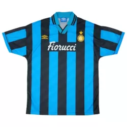 Inter Milan 1994-95 Pelipaita Retro Miesten Koti Inter Milan 1994-95 Pelipaita Retro Miesten Koti