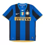 Inter Milan 2008-09 Pelipaita Retro Miesten Koti