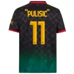 AC Milan Christian Pulisic 11 Pelipaita Miesten Neljäs 2024-2025
