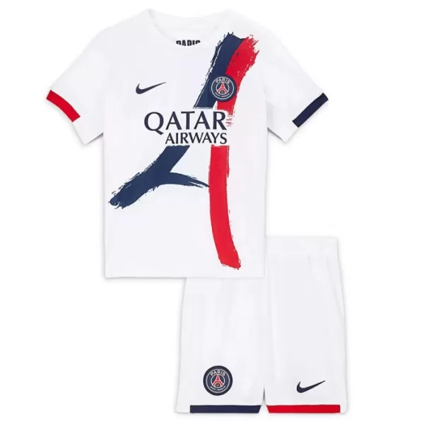 Paris Saint-Germain Kvaratskhelia 7 Pelipaita Lasten Vieras 2024-2025