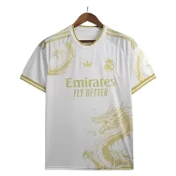 Real Madrid Dragon Pelipaita Miesten Erityistä 2024-2025 Valkoinen Real Madrid Dragon Pelipaita Miesten Erityistä 2024-2025 Valkoinen