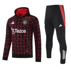 Manchester United Huppari Training collegepaitasarja Miesten 2024-2025 Punainen Manchester United Huppari Training collegepaitasarja Miesten 2024-2025 Punainen