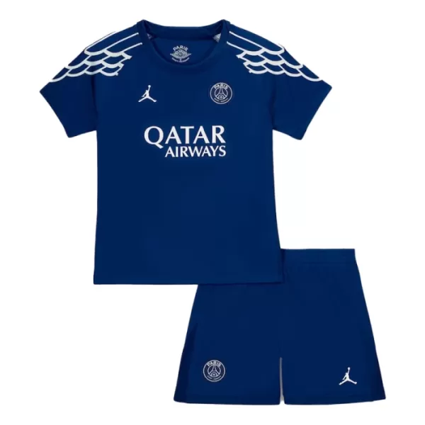 Paris Saint-Germain Bradley Barcola 29 Pelipaita Lasten Neljäs 2024-2025
