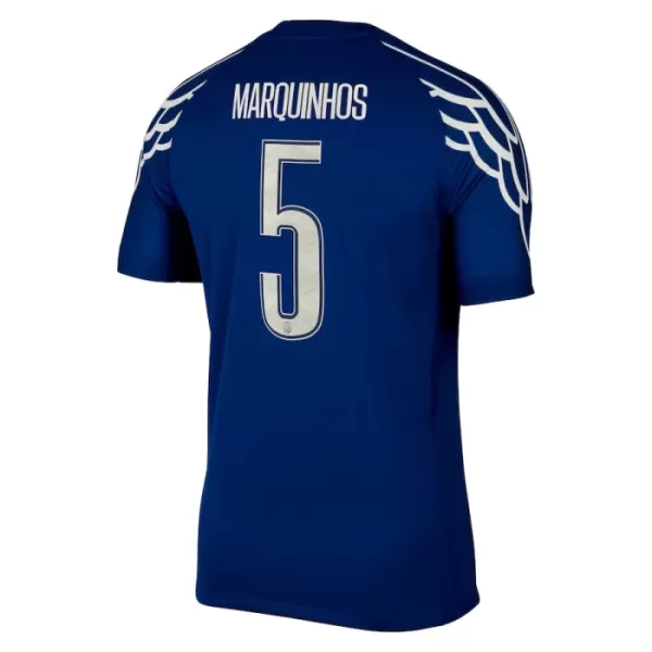 Paris Saint-Germain Marquinhos 5 Pelipaita Miesten Neljäs 2024-2025