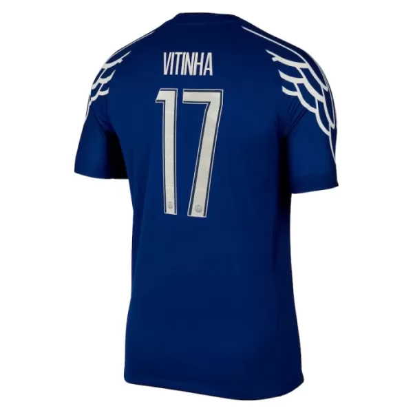 Paris Saint-Germain Vitinha 17 Pelipaita Miesten Neljäs 2024-2025