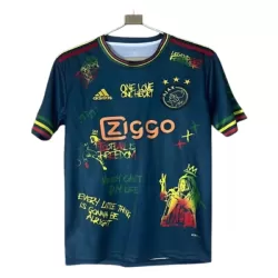 Ajax x Bob Marley Pelipaita Miesten 2024-2025 Laivasto Ajax x Bob Marley Pelipaita Miesten 2024-2025 Laivasto