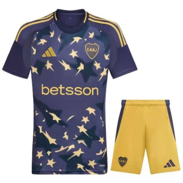 Boca Juniors Pelipaita Lasten Kolmas 2024-2025 Boca Juniors Pelipaita Lasten Kolmas 2024-2025
