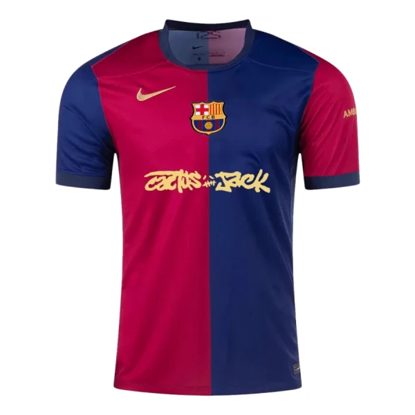 FC Barcelona x Travis Scott Pelipaita Miesten Koti 2024-2025 FC Barcelona x Travis Scott Pelipaita Miesten Koti 2024-2025