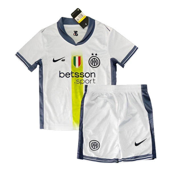 Inter Milan x Valentino Rossi Pelipaita Lasten Vieras 2024-2025 Inter Milan x Valentino Rossi Pelipaita Lasten Vieras 2024-2025