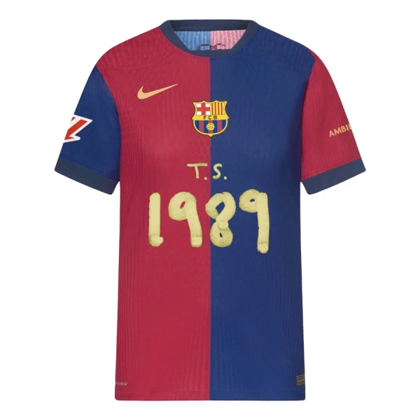 Barcelona x Taylor Swift Pelipaita Miesten Koti Erityistä 2024-2025 Barcelona x Taylor Swift Pelipaita Miesten Koti Erityistä 2024-2025