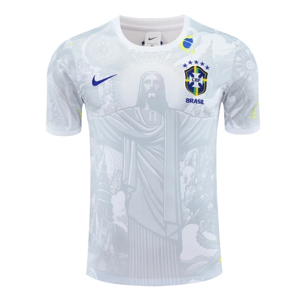 Brasilia Pelipaita Miesten Erityistä 2024-2025 Valkoinen