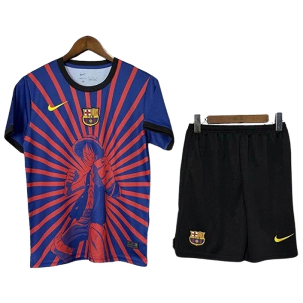 FC Barcelona x Luffy Pelipaita Lasten Erityistä 2024-2025 FC Barcelona x Luffy Pelipaita Lasten Erityistä 2024-2025