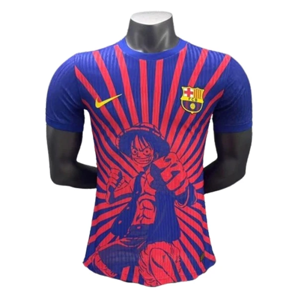 FC Barcelona x Luffy Pelipaita Miesten Erityistä 2024-2025 FC Barcelona x Luffy Pelipaita Miesten Erityistä 2024-2025