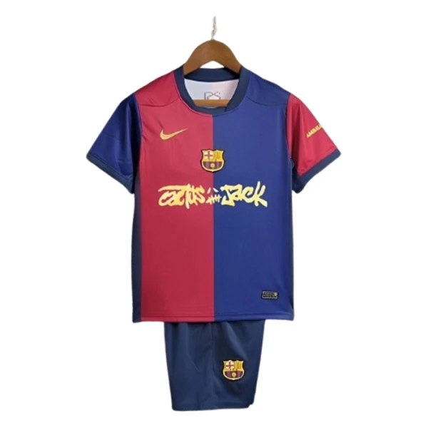 FC Barcelona x Travis Scott Pelipaita Lasten Koti 2024-2025 FC Barcelona x Travis Scott Pelipaita Lasten Koti 2024-2025