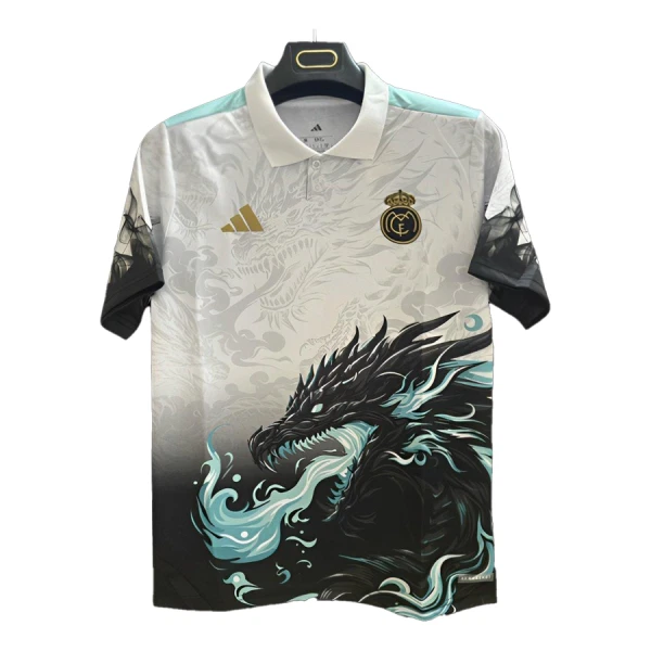 Real Madrid Dragon Pelipaita Miesten 2025-26 Valkoinen